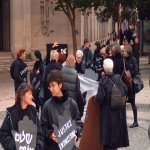 1er rassemblement des femmes en noir le 25 octobre 2003 photo n12 